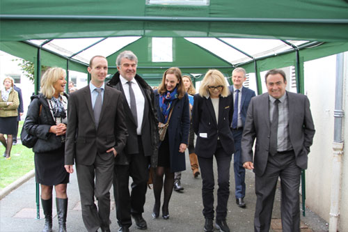 Inauguration de la Maison des Familles